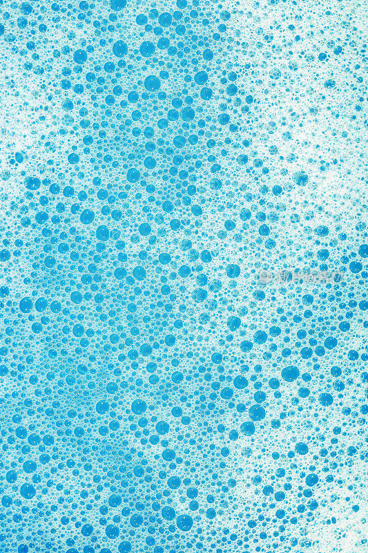 肥皂sud背景(蓝色)- 5000万像素